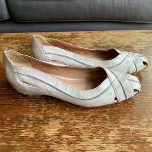 Corso Como Twisted Leather Flats, Anthropologie